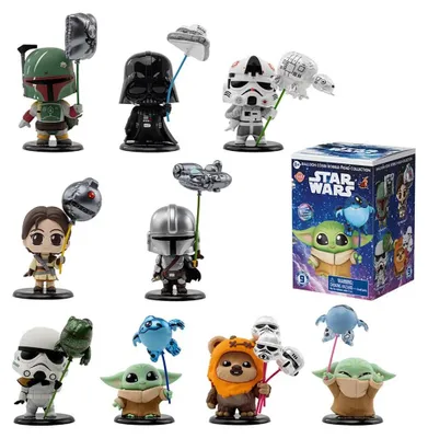Immagine prodotto di Espositore con 8 minifigure Cosbi di Star Wars in confezione a sorpresa (8 cm)