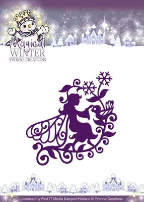Produktbild von Stanzschablone - Yvonne Creations - Zauberhafte Winter - Fairy