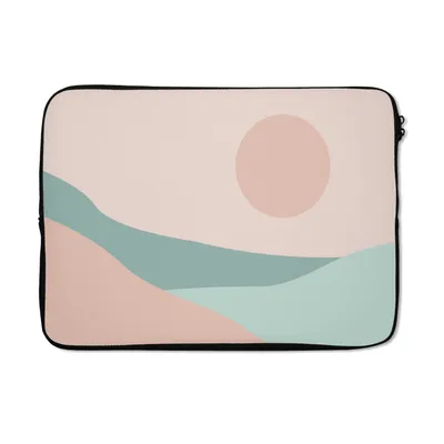 Produktbild von MuchoWow® Laptop Hülle 13 Zoll Sommer - Strand - Meer - Sonne Laptoptasche - Laptophülle - Sleeve - Rundumschutz