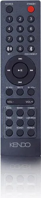 Produktbild von Kendo 24EX, 100 W, Kabellos, Party Lautsprecher, Schwarz, Cube, Tasten