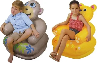 Produktbild von Intex High Stuhl 'Happy Animal' Blau