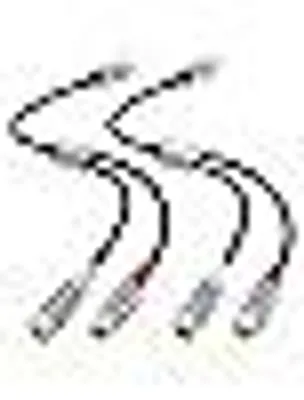 Produktbild von RCA Y Splitter Kabel Adapter - 1 Stecker auf 2 Buchse Audio Lautsprecher Adapter - Kompatibel Mit Subwoofern, Lautsprechern, Heimkinos