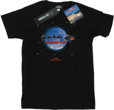 Productafbeelding van National Lampoon's Christmas Vacation - "Burned Out" T-shirt voor heren, model BI43959 (maat S), zwart