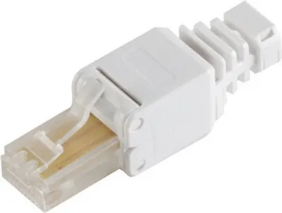 Produktbild von cat. 5e Tool-less RJ45 Stecker mit Knickschutz