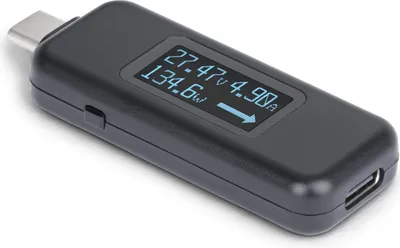 Immagine prodotto di StarTech.com Tester di alimentazione USB-C, tensione/corrente digitale bidirezionale