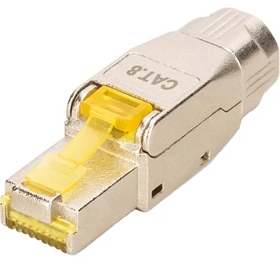 Productafbeelding van Digitus DN-93838 DIGITUS Feldstecker CAT 8.1 geschirmt werkzeugfreie Montage