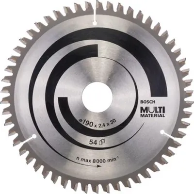 Image de Lame de scie circulaire 190 x 30 x 2,4mm - BOSCH - 2608640509