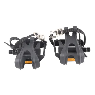 Immagine prodotto di Pedali per mountain bike, pedale, nylon resistente e facile da installare, più leggero, 1 paio per strada all'aperto