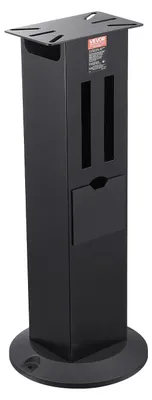 Immagine prodotto di Supporto per mola VEVOR con piastra di montaggio 28x17 cm, cassetta portamola e base in ghisa, adatto alla maggior parte delle smerigliatrici doppie
