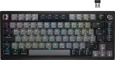 Produktbild von Corsair K65 Plus Wireless RGB Gaming Tastatur - mechanische Gaming Tastatur im 75% Layout mit vorgeschmierten MLX Red Switches