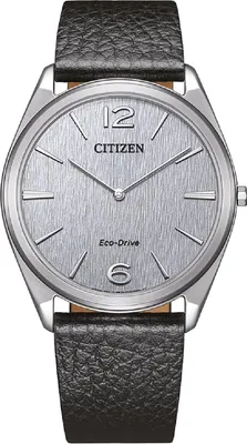Citizen AR3120-16A Eco-Drive Solaruhr für Herren Suratto Schwarz/Silberfarben 1