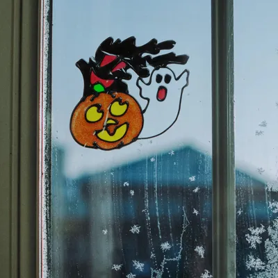Produktbild von Halloween-Dekoration für das Fenster