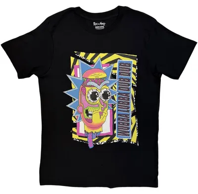 Produktbild von Rick And Morty - "Wubba Lubba Dub Dub" T-Shirt für Herren/Damen Uni RO15485 (M) (Schwarz)