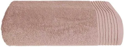 Image de Serviette de bain en coton, style minimaliste Mallo, 50 x 90 cm, beige