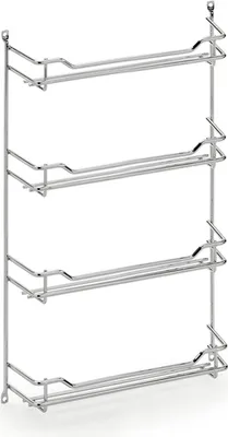 Image de Naber Étagère à épices chrome 1, 4 x 3 boîtes, chrome