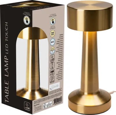 Obrázek produktu pro Zlatá stolní lampa 21 LED 21 cm