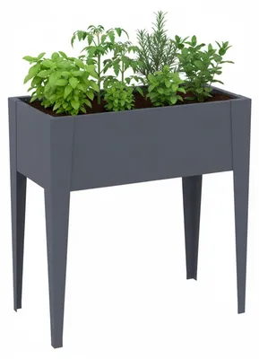 Produktbild von Westmann Vedura S Metall Balkon Hochbeet Anthrazit