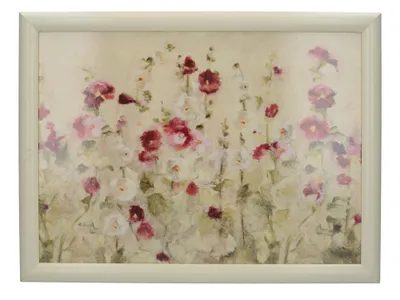 Produktbild von Creative Tops Knietablett Wild Poppies Multicolor, Holzplatte, Styroporkissen, abwischbar, 44 x 34 x 6,5 cm