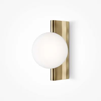Zdjęcie produktu dla Lampa ścienna Maytoni Awangardowy mosiądz MOD324WL-01BS
