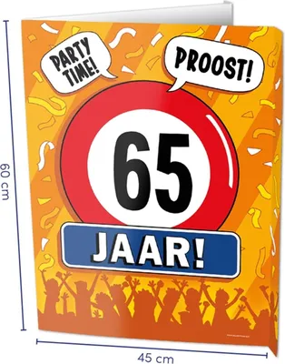 Produktbild von Fensterschilder von Paperdreams – 65 Jahre