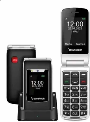 Immagine prodotto di Telefono cellulare per adulti Sunstech CELT23BK