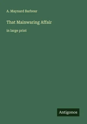 Produktbild von That Mainwaring Affair
