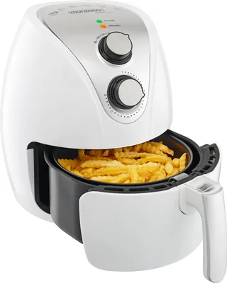 Produktbild von MONZANA® Heißluftfritteuse 3,6L Antihaftbeschichtung 9in1 Funktion 80-200°C Cool Touch Spülmaschinengeeignet Küche Fritteuse Heißluftofen Weiß