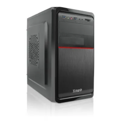 Obrázek produktu pro TooQ TQC-4745DU3C-B, Mini Tower, PC, Černá, Micro ATX, SECC, 500 W
