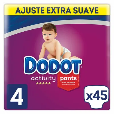 Zdjęcie produktu dla Spodnie Dodot Activity T-4 45 sztuk