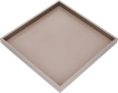 Produktbild von Gift Company Neo Tablett quadratisch braun 32cm