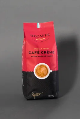 Produktbild von O'CCAFFÈ Cafè Crème | ganze Bohne | 1000g