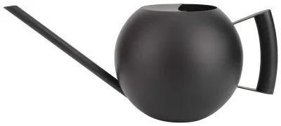 Immagine prodotto di Omgoods - Annaffiatoio da 1000 ml - Annaffiatoio in acciaio inossidabile - Beccuccio lungo - Manico ergonomico - Annaffiatoio per interni/esterni - 29 x 12 cm - Annaffiatoio per piante
