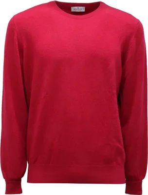 Image de 5051Az Sonrisa Homme Pull En Cachemire Fuchsia