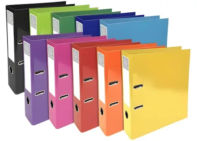Produktbild von Exacompta - Iderama Binder, ft A4, 7 cm Rücken, dunkelblau