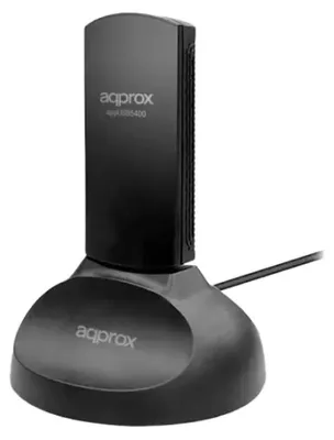 Zdjęcie produktu dla Approx APPUSB5400, Bezprzewodowy, USB, WLAN, Wi-Fi 6E (802.11ax), 5400 Mbit/s