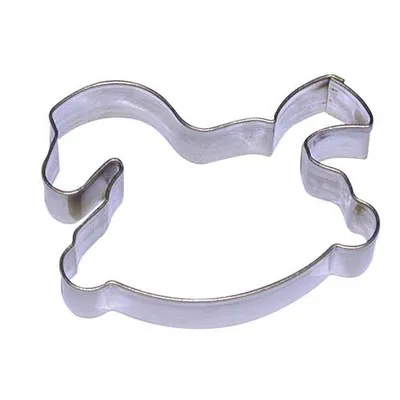 Produktbild von Edelstahl-Ausstecher - Schaukelpferd   Material:: Edelstahl, Farbe:: Silber, Geschirrspülmaschine:: Ja