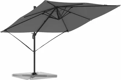 Obrázok produktu pre Roma Parasol Antracit 286 x 284 x 265 cm Hliník a polyester