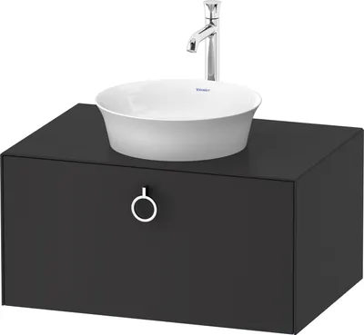 Produktbild von DURAVIT WT498005858 WTU wandh. White Tulip,1 Ausz.,mit