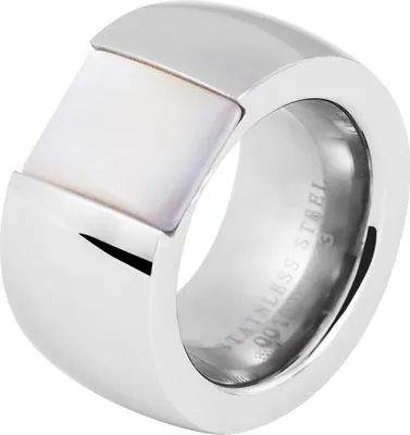 Produktbild von Akzent Damen-Ring aus Edelstahl