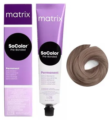 Produktbild von Matrix SOCOLOR Pre-Bonded- 508NA - Extra deckendes Hellblond Natur Asch - 90ml