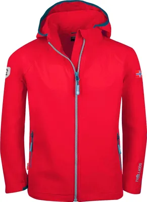 Produktbild von Trollkids Kvalvika Jacke Rot 140 cm Junge Rot 140 cm