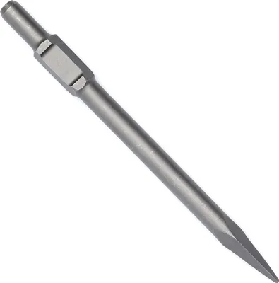 Produktbild von Profi Spitzmeißel 410 mm für Abbruchhammer mit 30 mm SDS-HEX Sechskant Aufnahme, vielseitig einsetzbar, Meißel aus robustem Metall SN1410