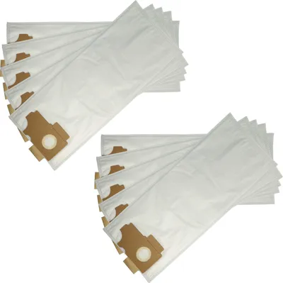 Produktbild von vhbw 10x Staubbeutel Ersatz für Kärcher 6.904-311.0 für Staubsauger - 28cm x 22cm Weiß