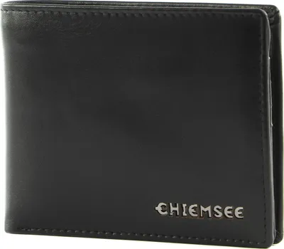 Produktbild von CHIEMSEE Leder Geldbörse Leather Wallet Black schwarz