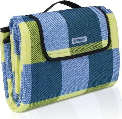 Immagine prodotto di Tappeto da picnic 195 x 150 cm XXL Tappeto da campeggio Tappeto da viaggio Tappeto da spiaggia Tappeto da picnic isolante PNDKE31