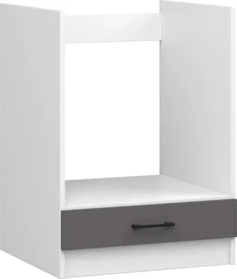 Produktbild von Herdschrank 60 cm VERMINA - weiß/grau