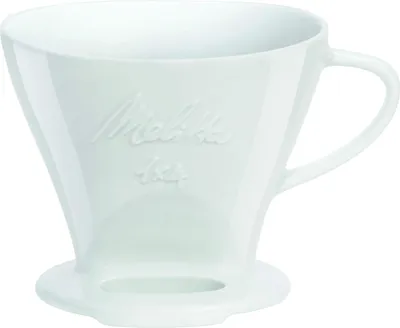 Produktbild von Melitta Porzellan Kaffeefilter weiß 1x4