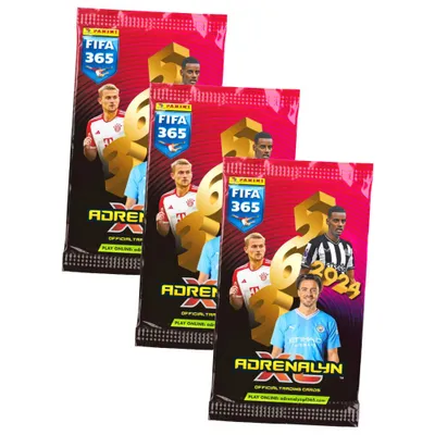 Produktbild von Panini Fifa 365 Karten 2024 - Trading Cards - 3 Booster Sammelkarten