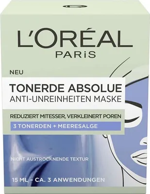 Produktbild von L'Oréal Paris Tonerde Absolue Anti-Blemish Mask 15ml