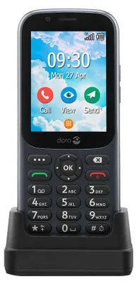 Image de doro 380472 doro 730X Dual-SIM-Handy graphit